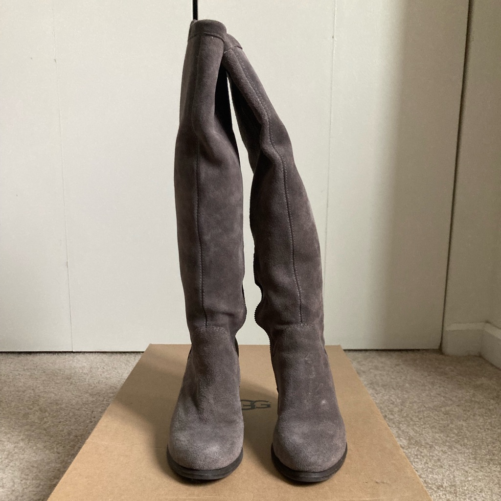 Ugh Ava Grey Boots